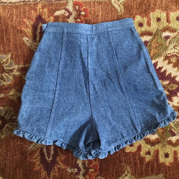 Whimsy Samantha Pleet Floweret Ruffle Shorts XS/S - Picture 7 of 12